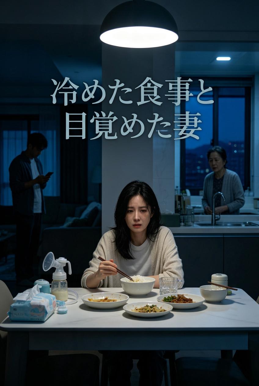 冷めた食事と目覚めた妻