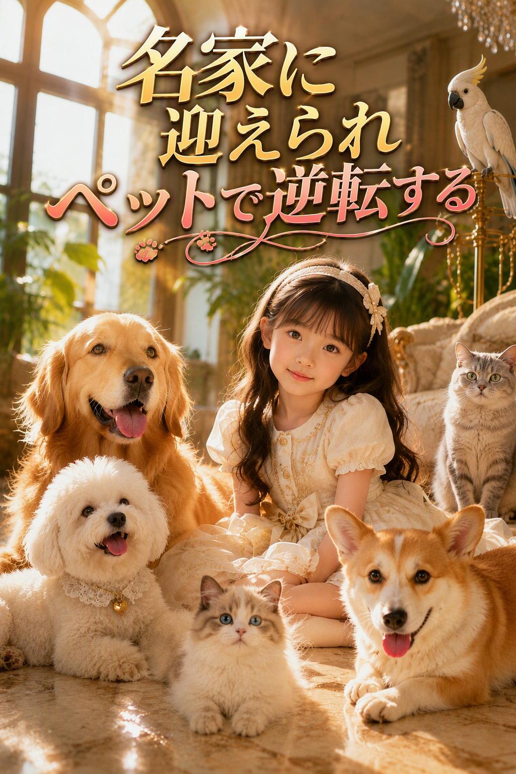 名家に迎えられペットで逆転する