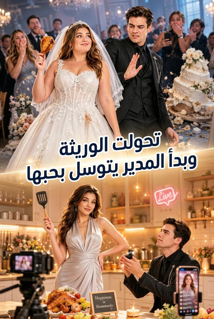 تحولت الوريثة وبدأ المدير يتوسل بحبها