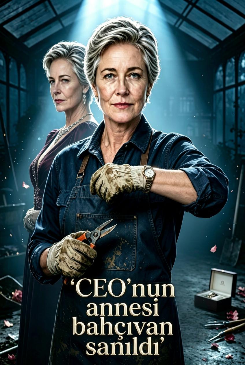CEO'nun annesi bahçıvan sanıldı