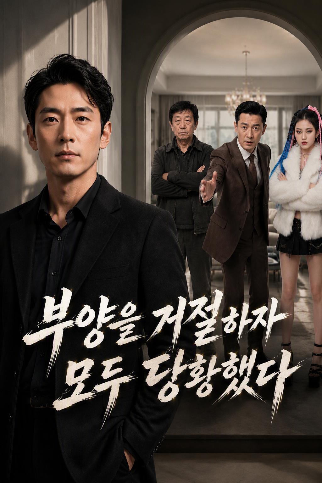 부양을 거절하자 모두 당황했다