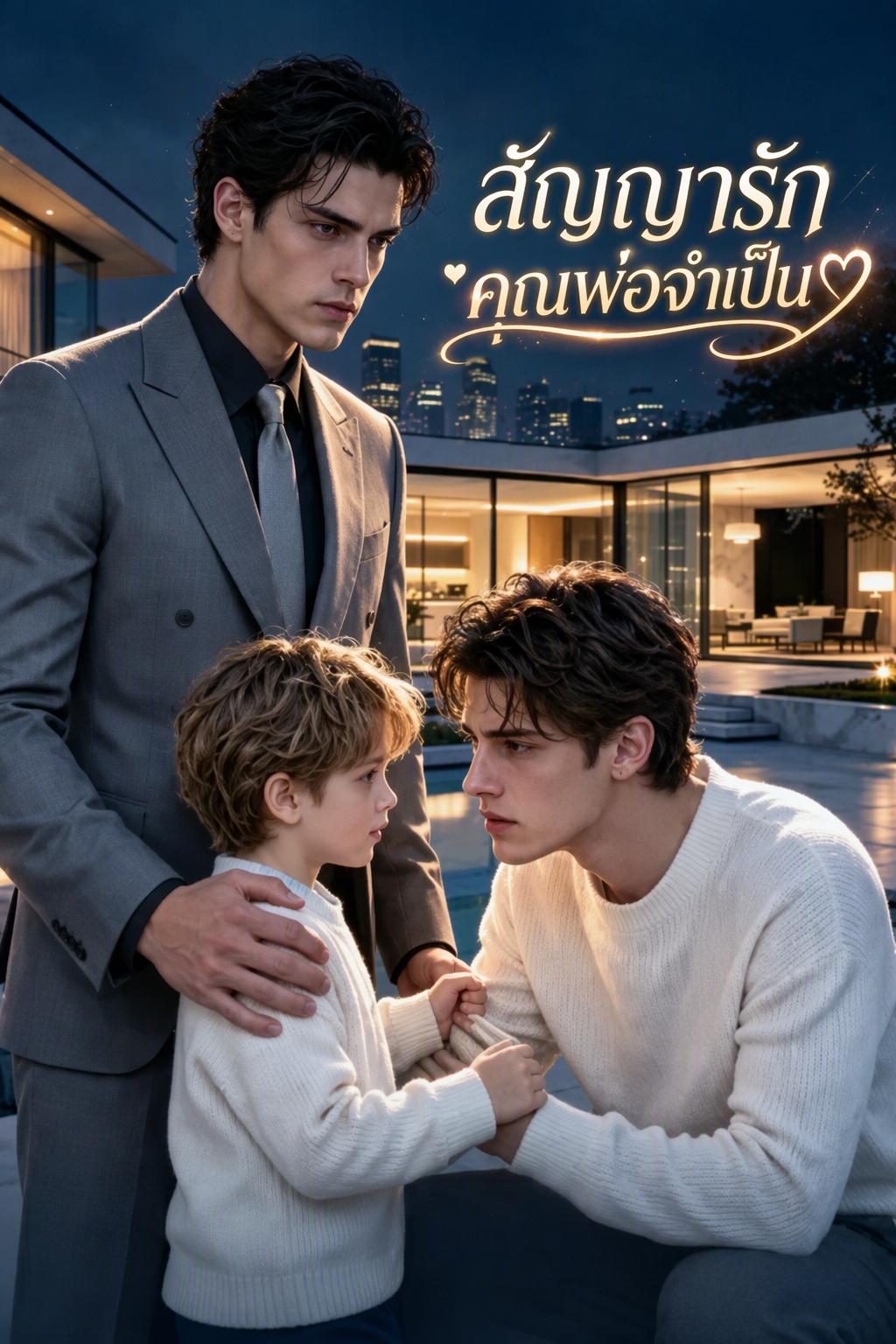 พ่อสองคนกับเด็กหนึ่งคน