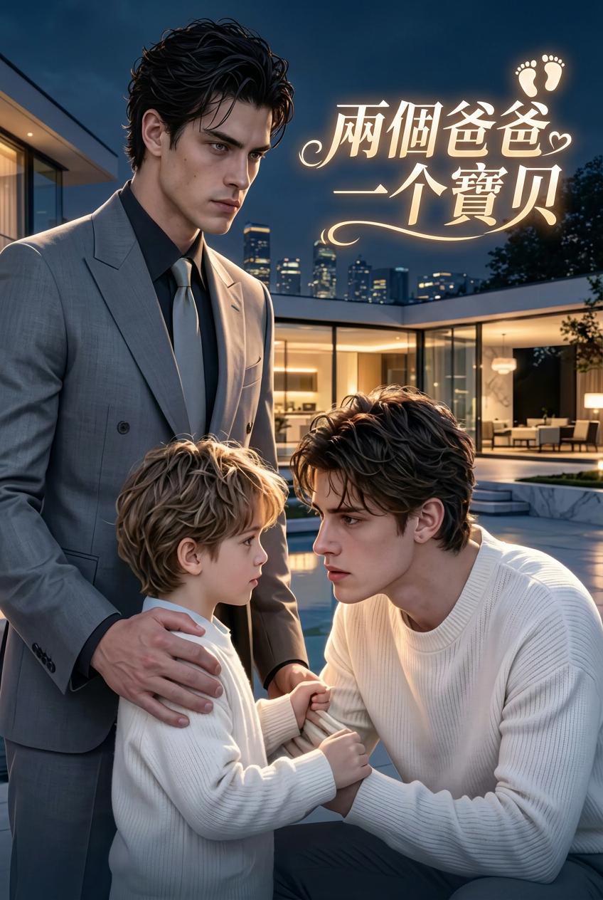 两个爸爸，一个宝宝