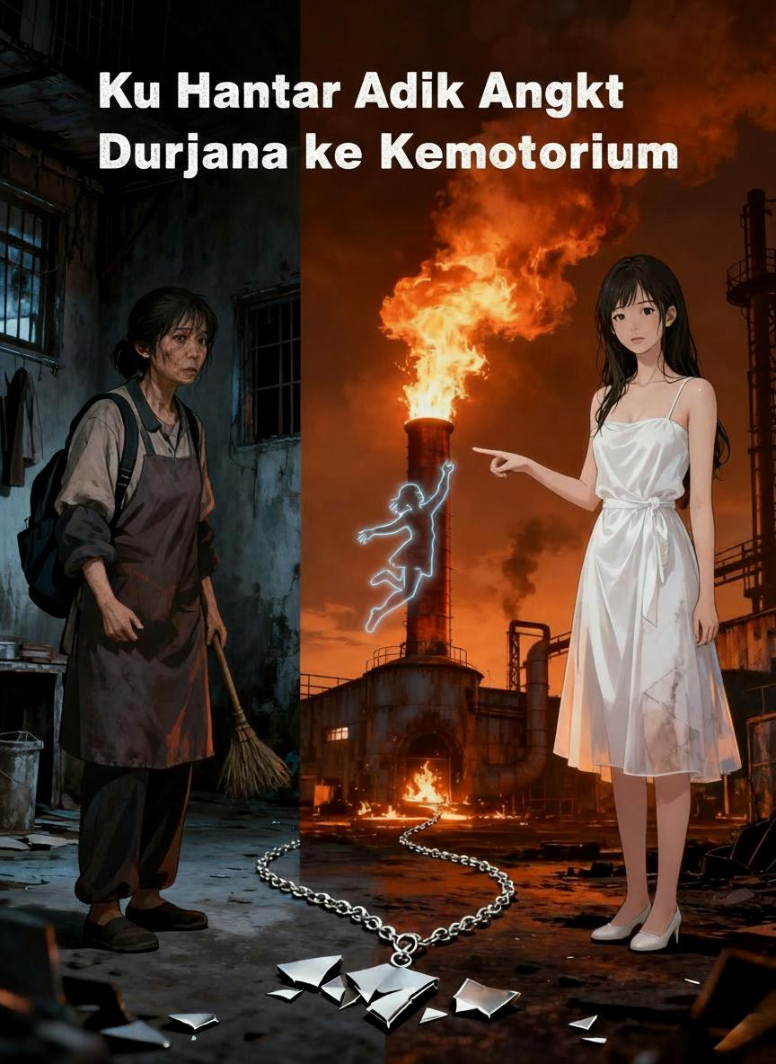 Ku Hantar Adik Angkat Durjana ke Krematorium