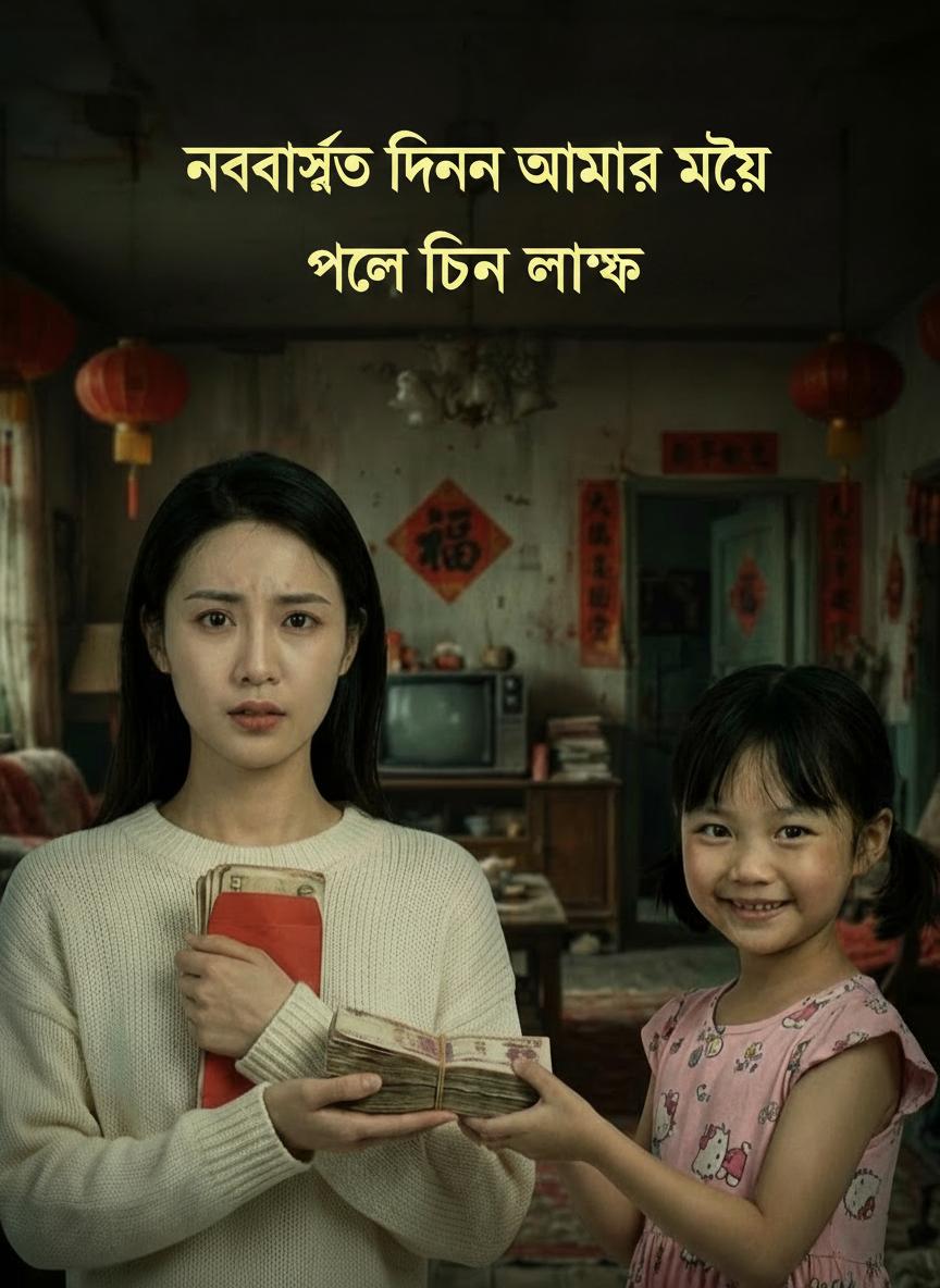 নববর্ষের দিনে আমার মেয়ে পেল তিন লাখ