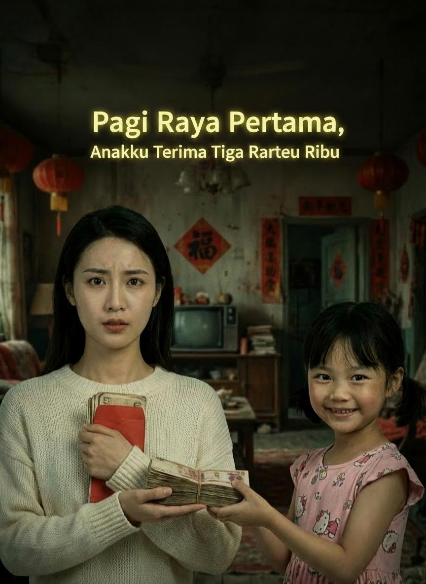 Pagi Raya Pertama, Anakku Terima Tiga Ratus Ribu