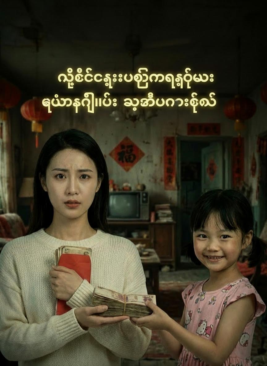 နှစ်သစ်ကူးပထမနေ့မှာ ကျွန်မသမီးလေး သုံးသိန်းရခဲ့တယ်
