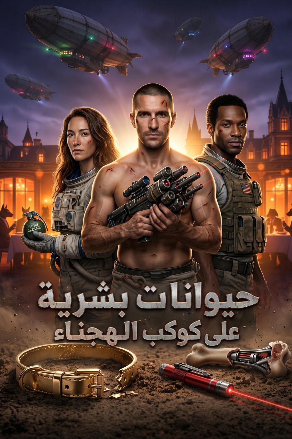 حيوانات بشرية على كوكب الهجناء