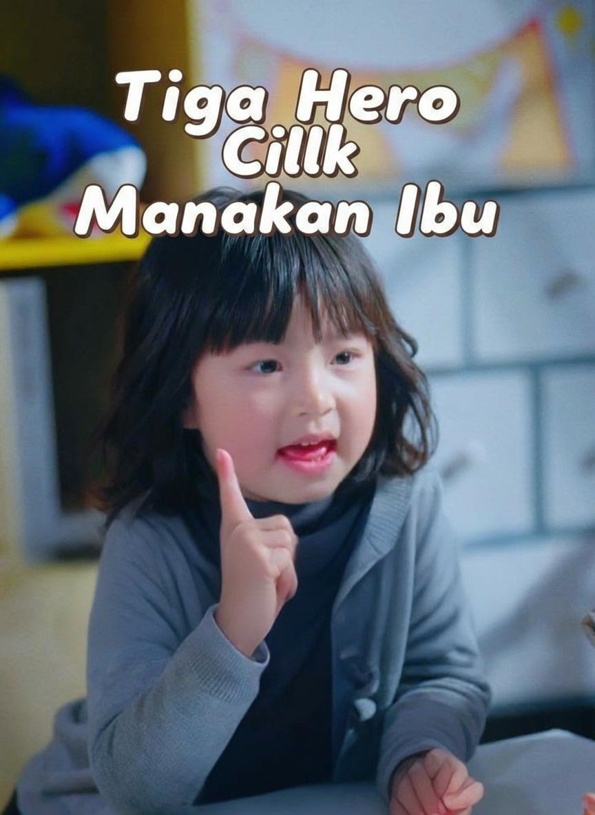 Tiga Hero Cilik Manjakan Ibu