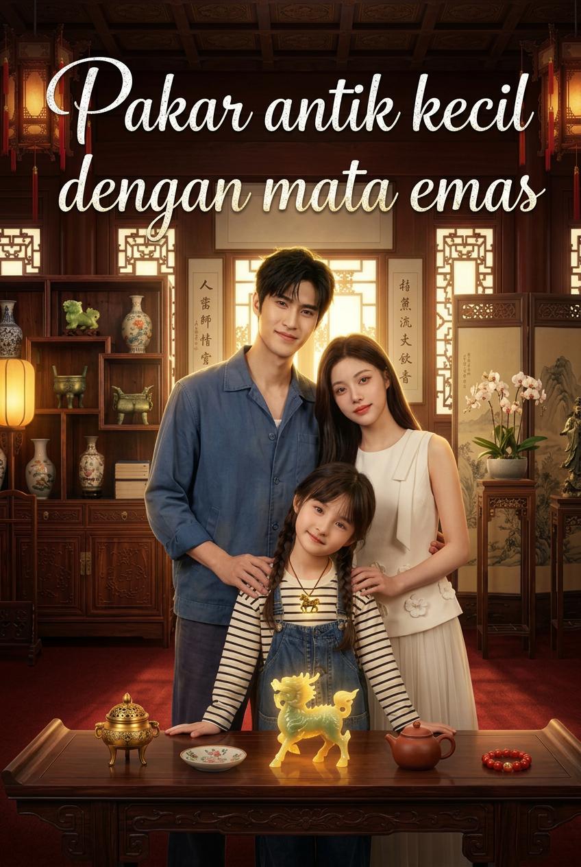 Pakar antik kecil dengan mata emas