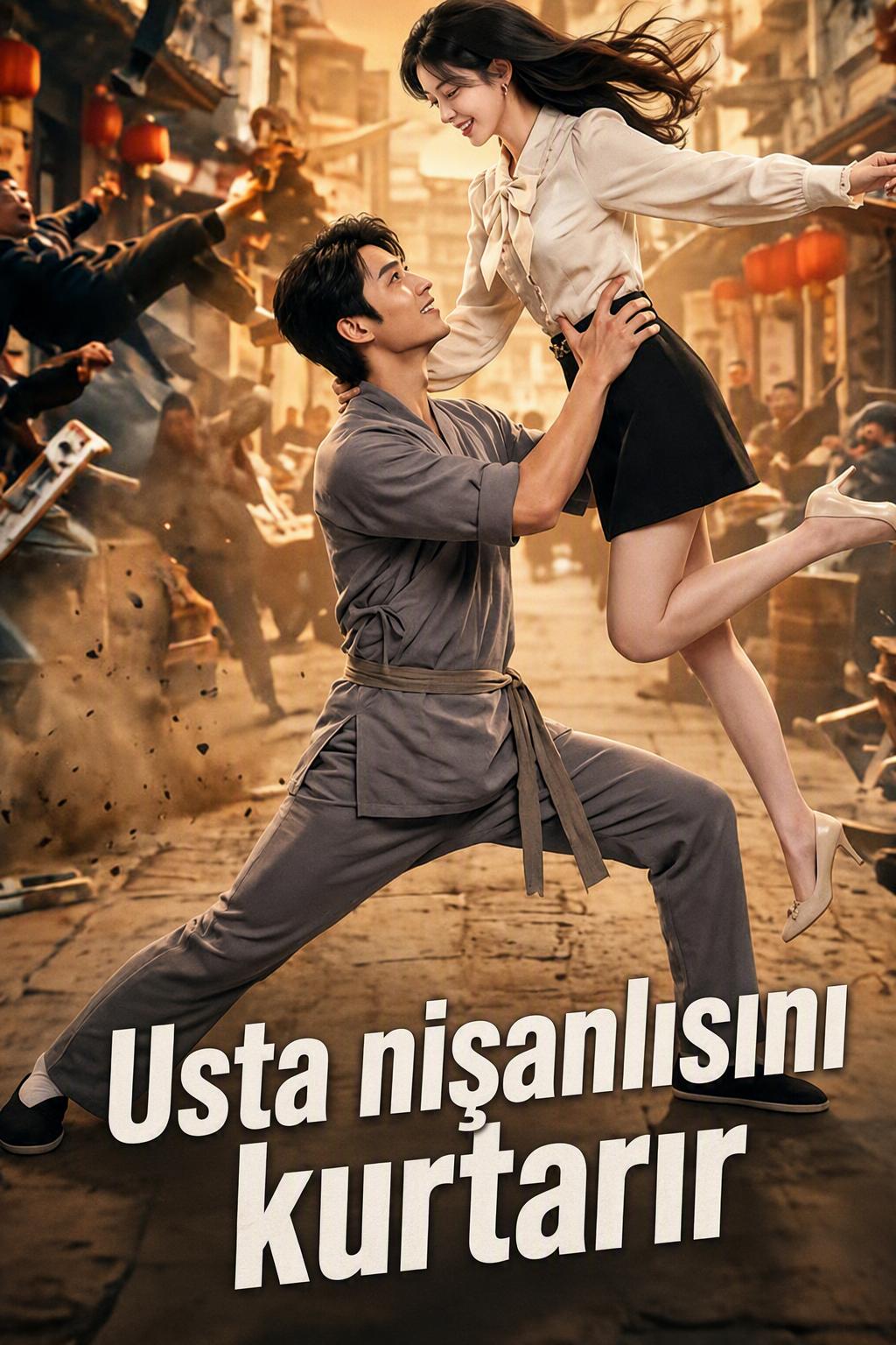 Usta nişanlısını kurtarır