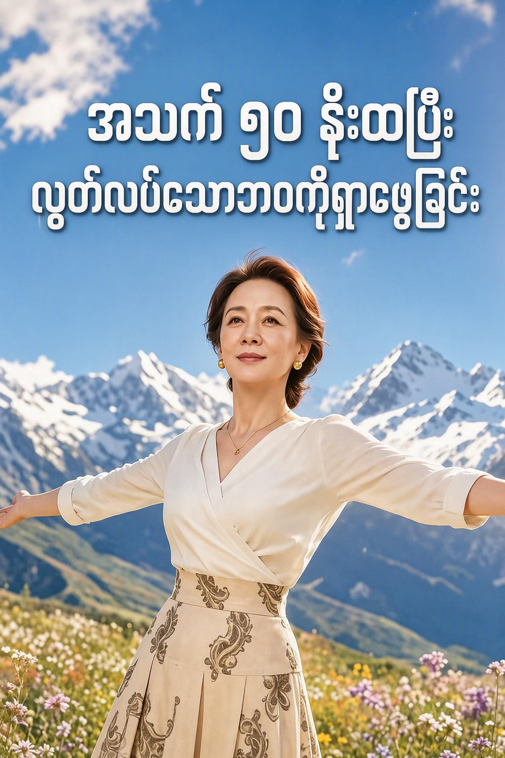 အသက် ၅၀ နိုးထပြီးလွတ်လပ်သောဘဝကိုရှာဖွေခြင်း