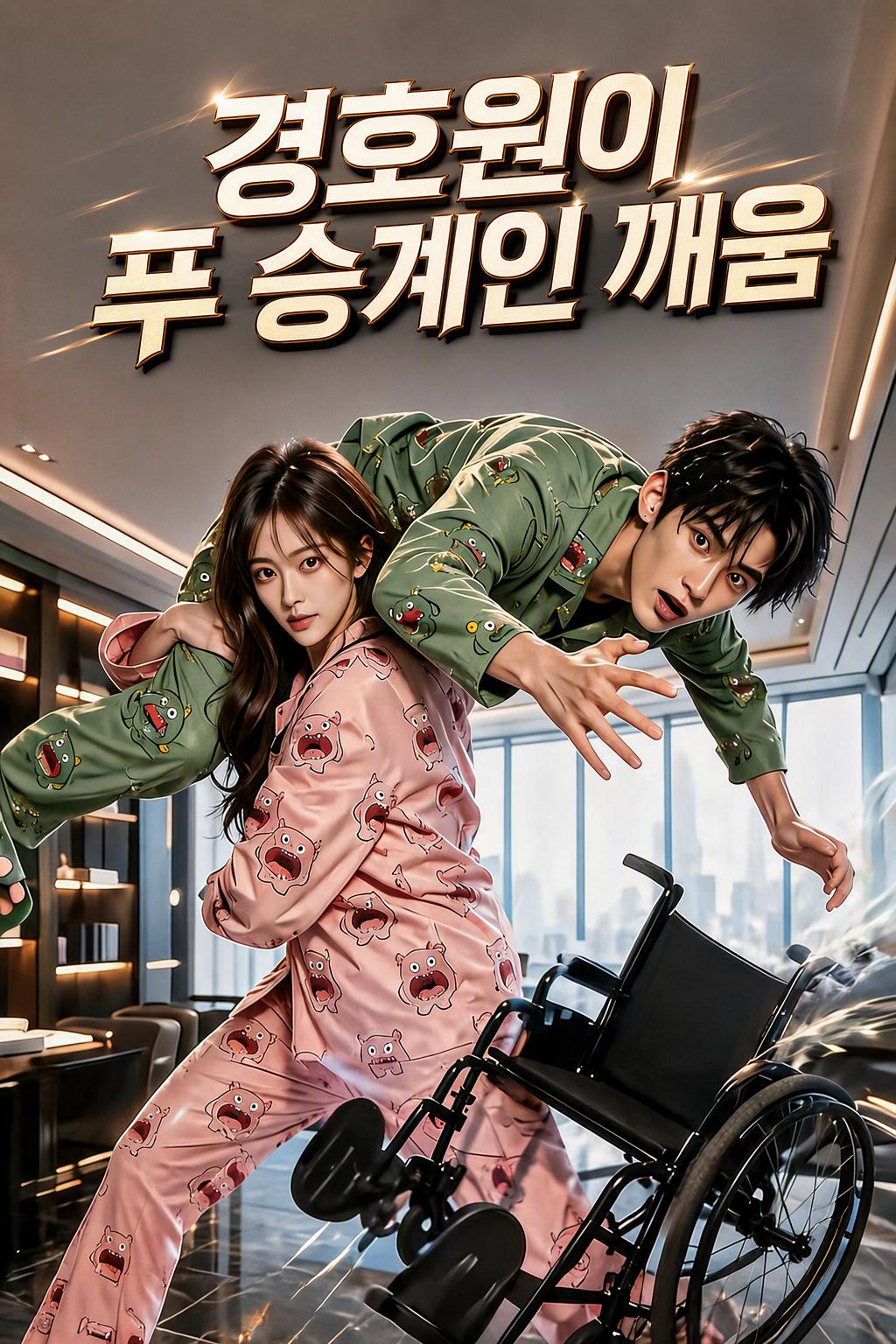 경호원이 푸 승계인 깨움