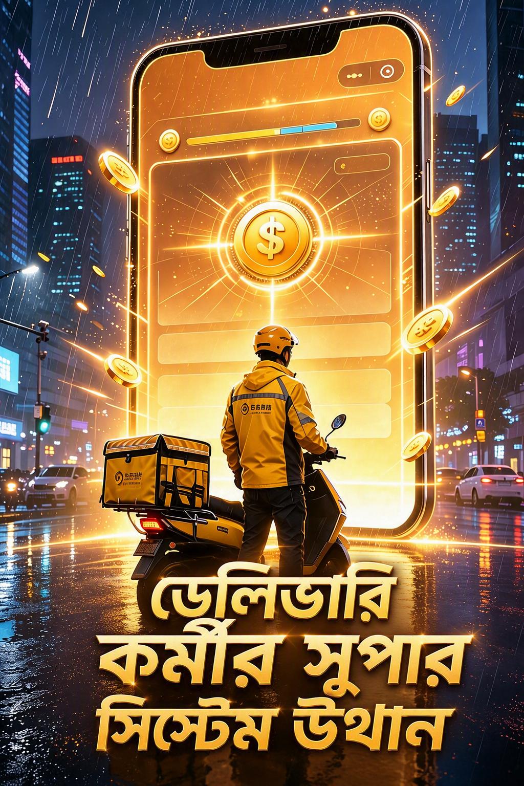 ডেলিভারি কর্মীর সুপার সিস্টেম উত্থান