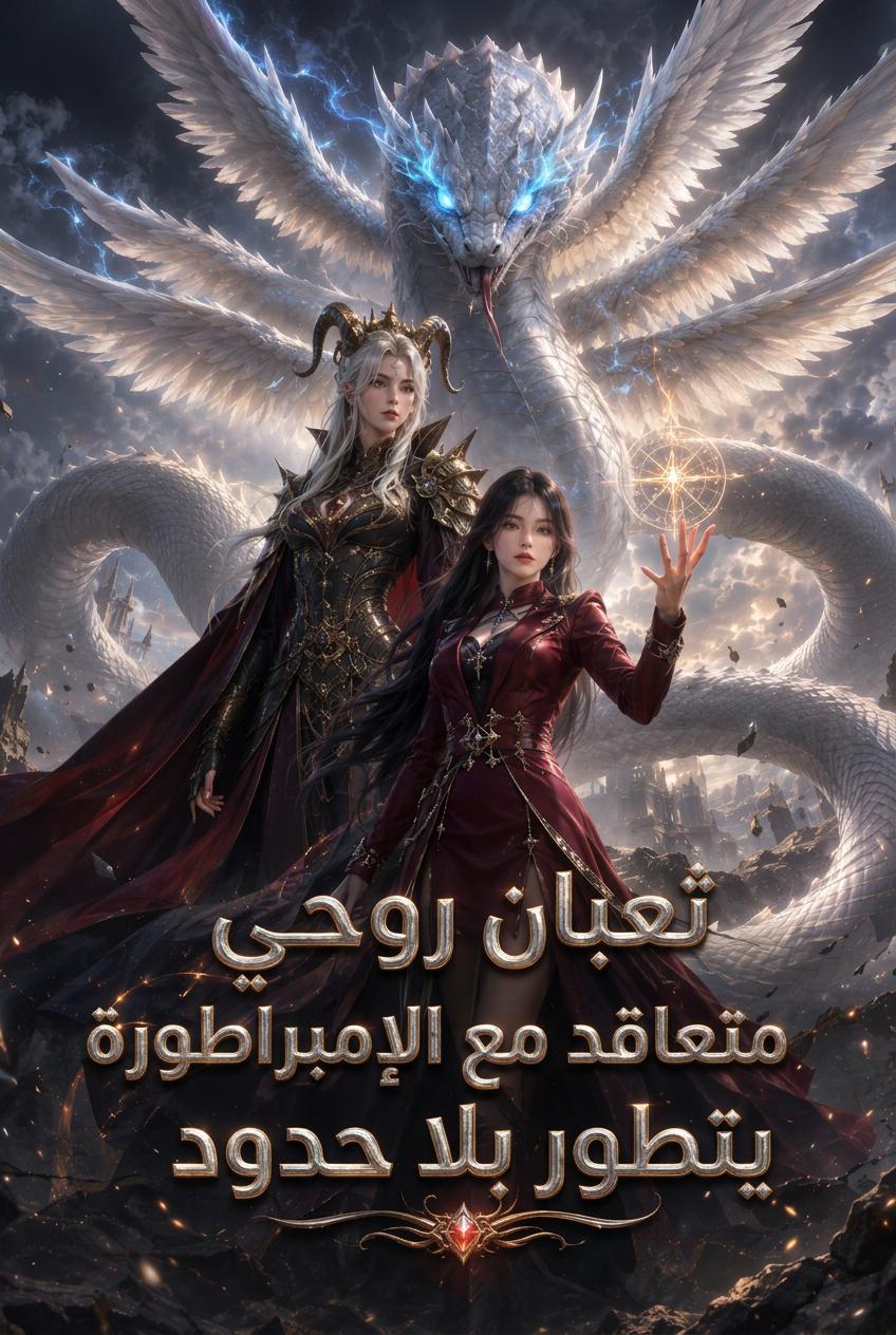 ثعبان روحي متعاقد مع الإمبراطورة يتطور بلا حدود