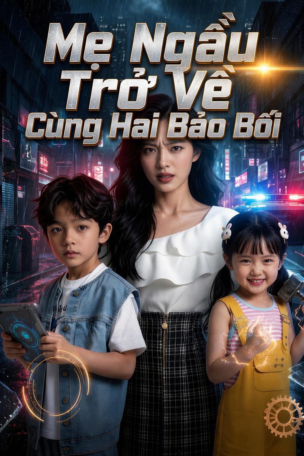Mẹ Ngầu Trở Về Cùng Hai Con