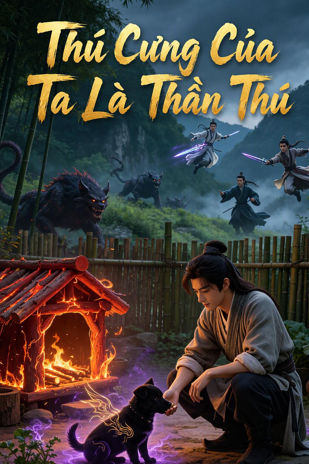 Tiểu Hắc Của Tôi Là Thú Thần