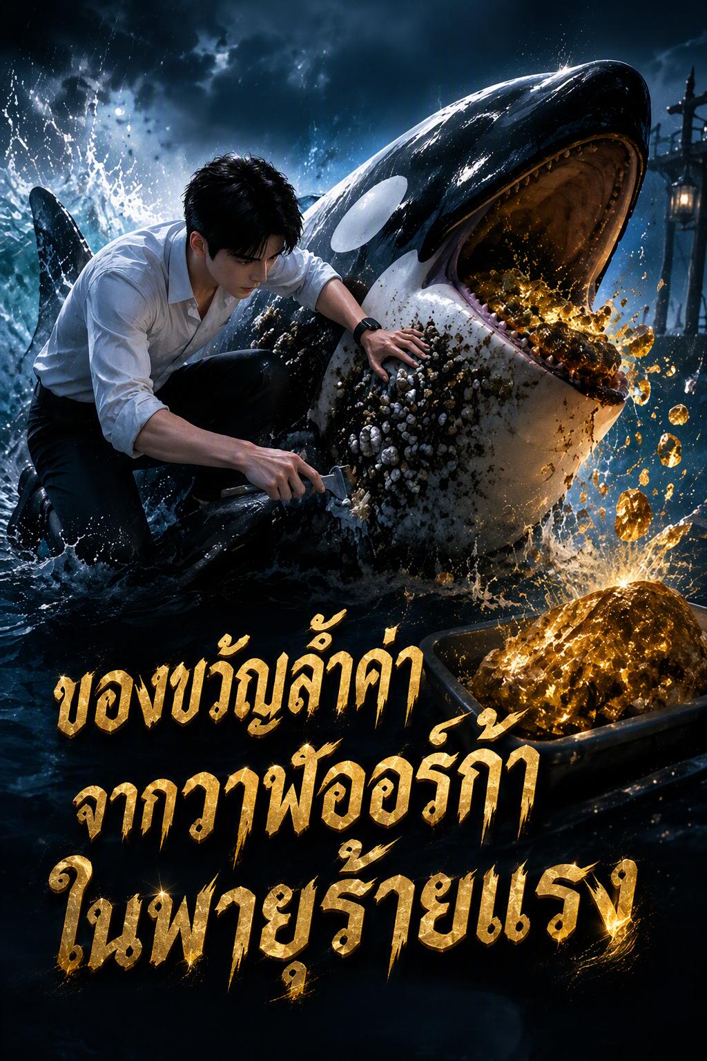 ของขวัญล้ำค่าจากวาฬออร์ก้าในพายุร้ายแรง
