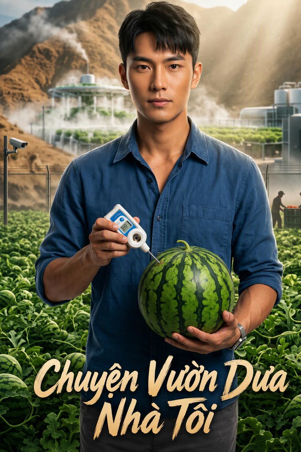 Nông Dân Bảo Vệ Vườn Dưa