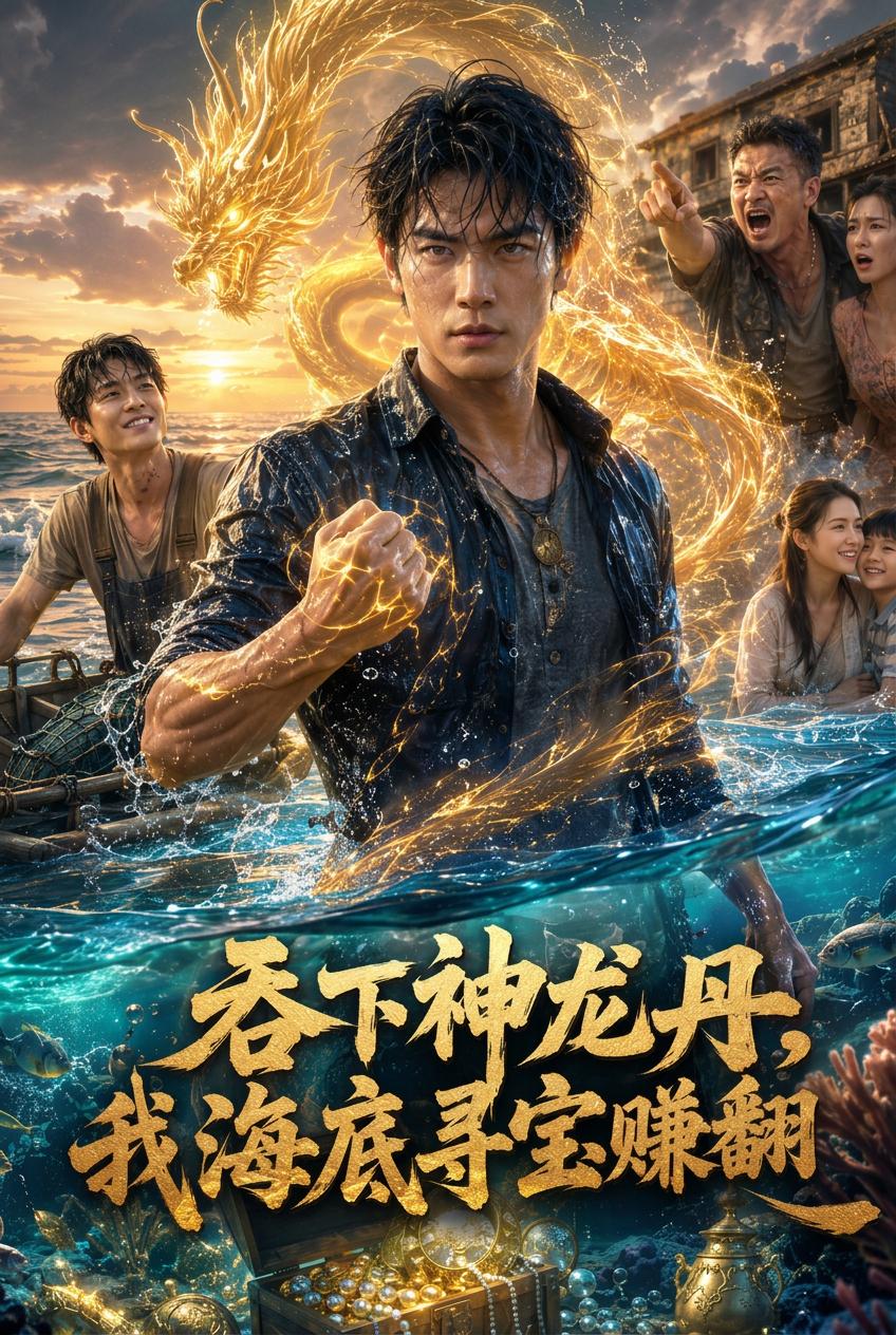 吞下神龍丹，我海底尋寶賺翻了