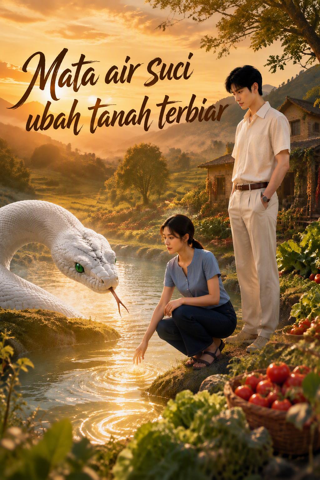 Mata air suci ubah tanah terbiar