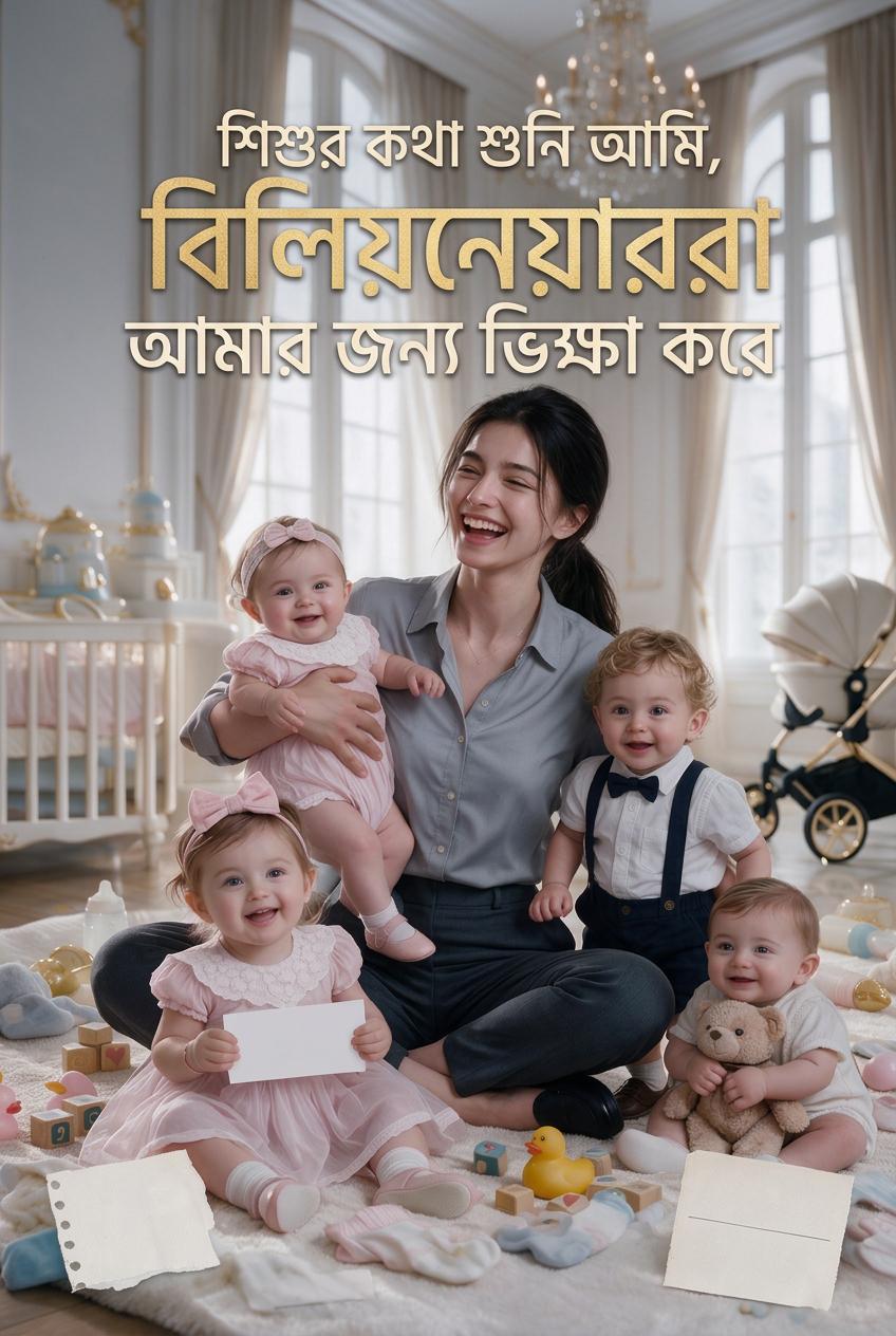 শিশুর কথা শুনি আমি, বিলিয়নেয়াররা আমার জন্য ভিক্ষা করে
