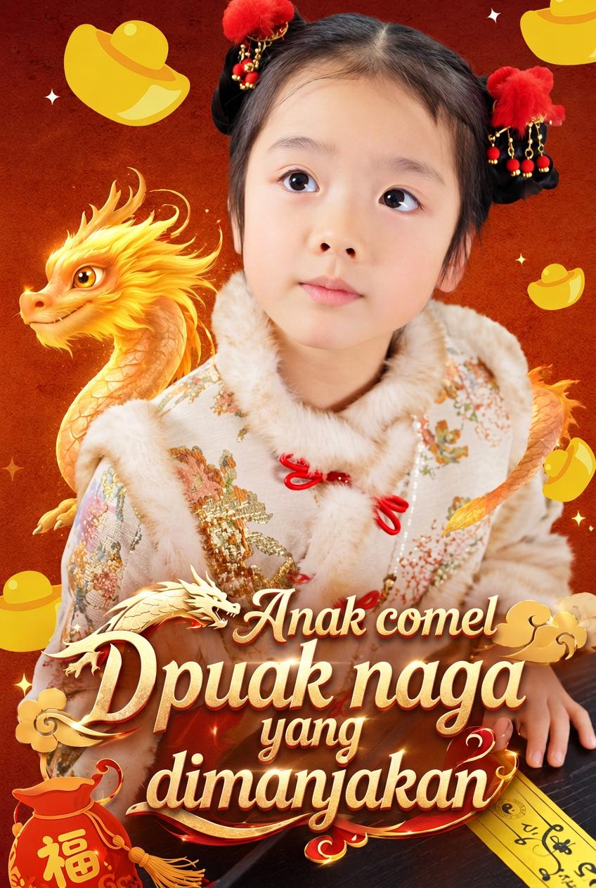 Anak comel puak naga yang dimanjakan