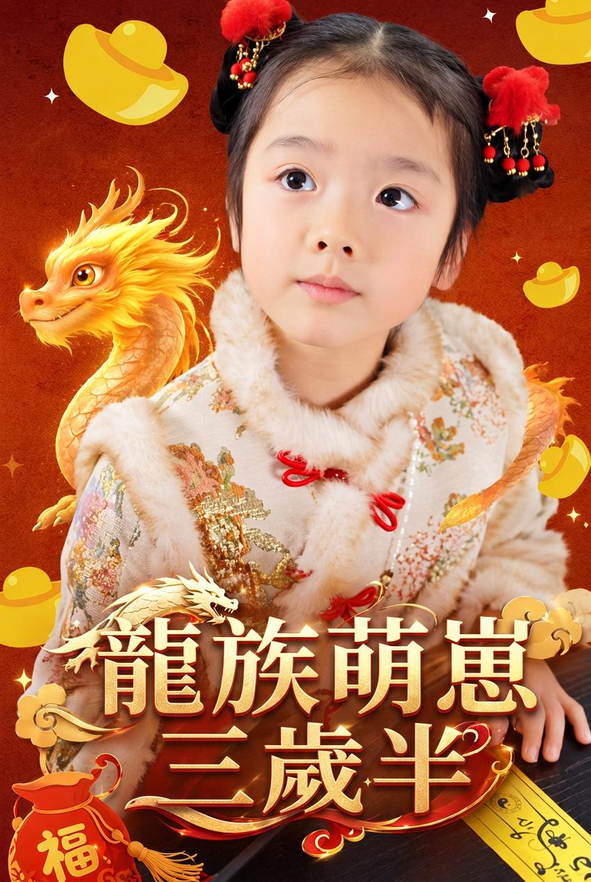 龍族萌崽三歲半