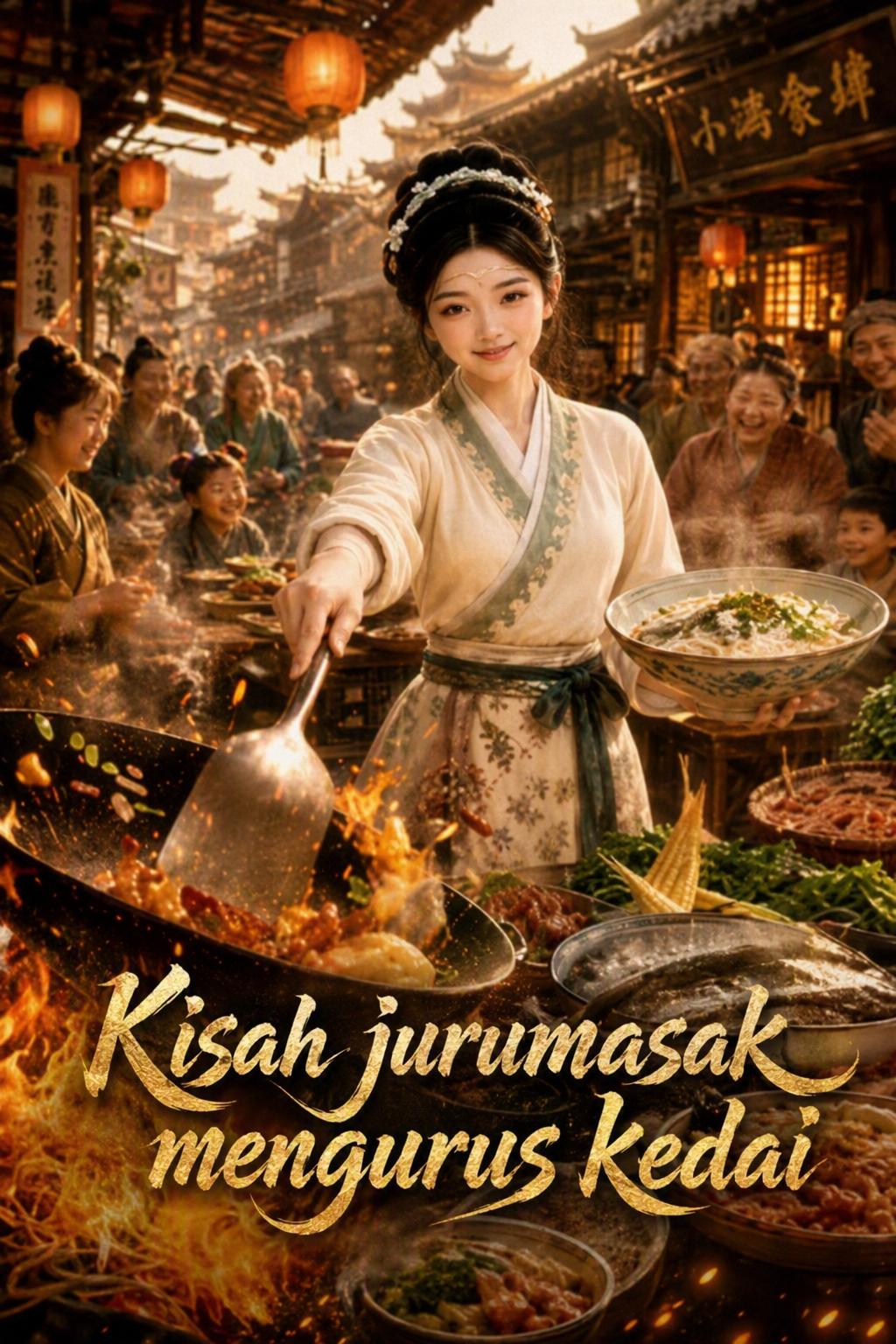 Kisah jurumasak mengurus kedai