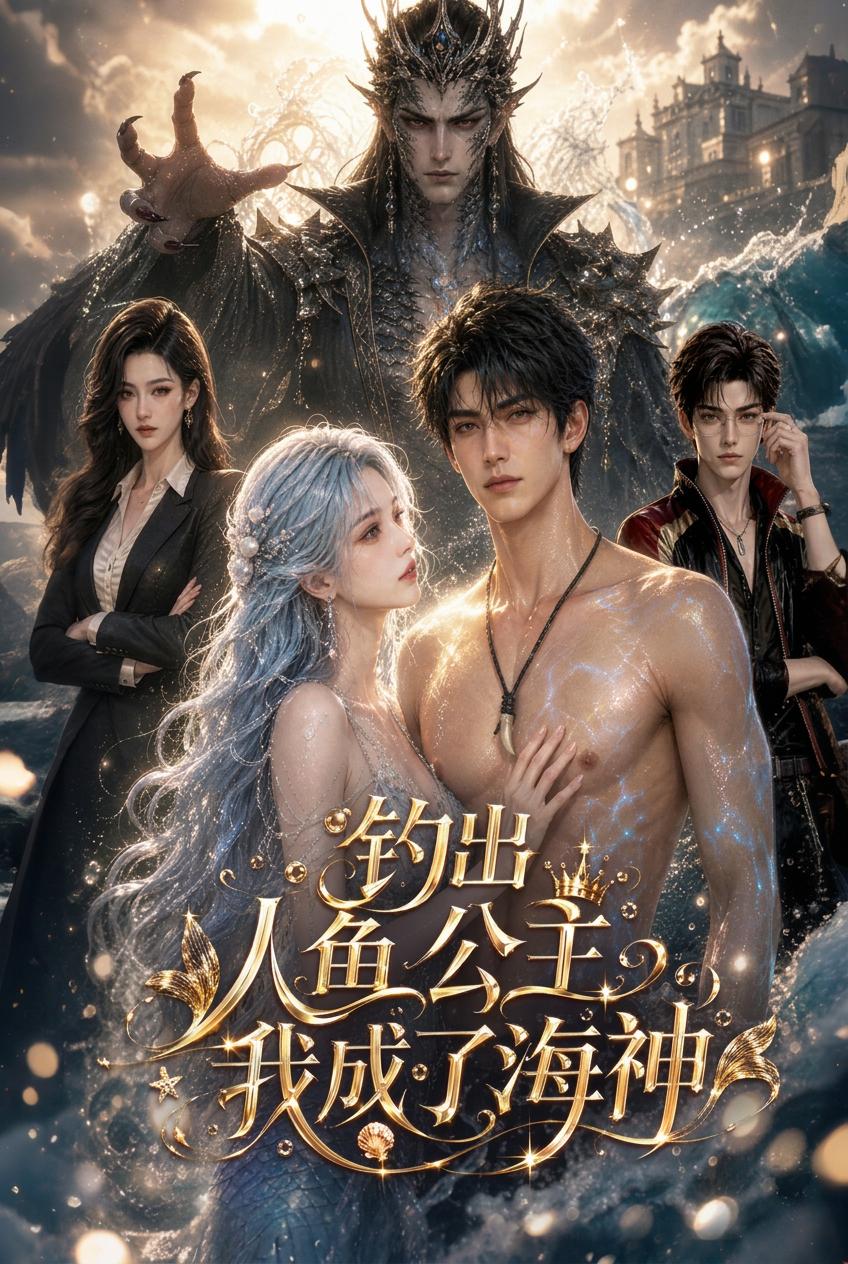 釣出人魚公主，我成了海神