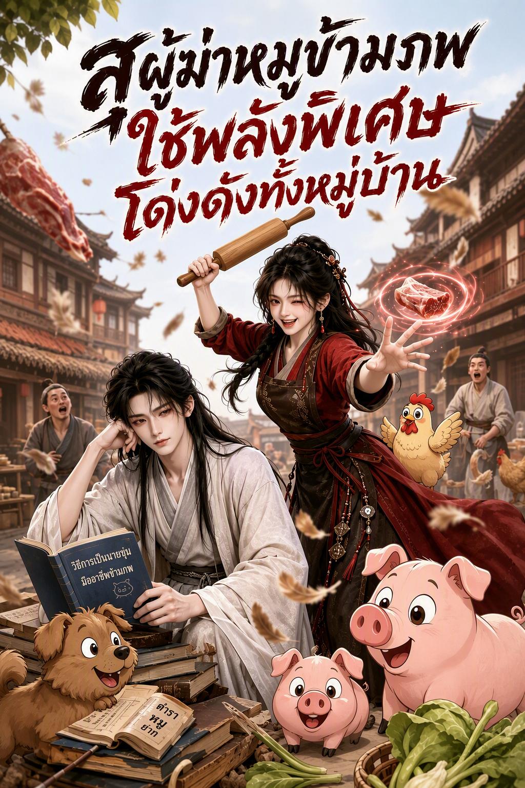 สุผู้ฆ่าหมูข้ามภพ ใช้พลังพิเศษโด่งดังทั้งหมู่บ้าน