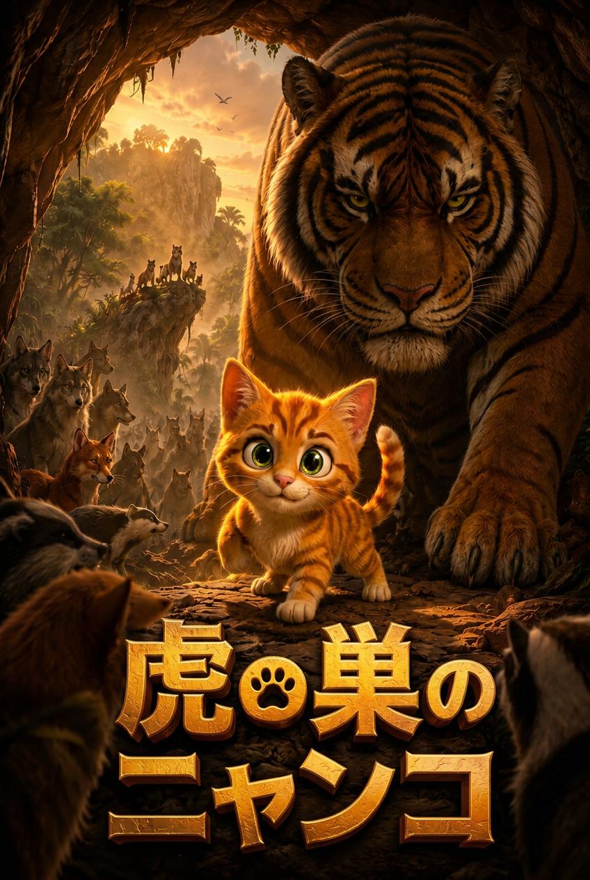 虎の巣のニャンコ