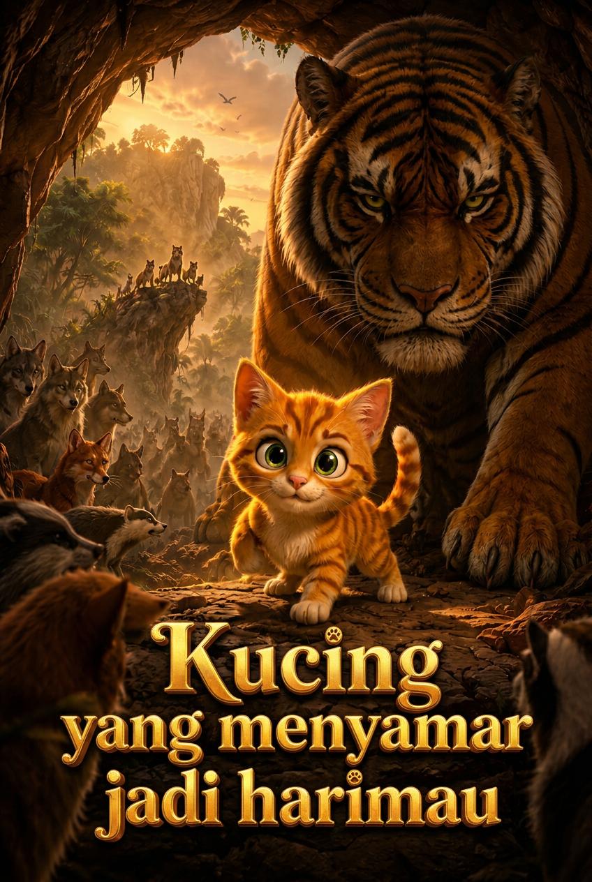 Kucing yang menyamar jadi harimau