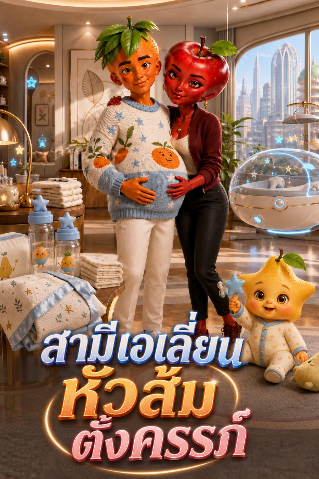 สามีเอเลี่ยนหัวส้มตั้งครรภ์