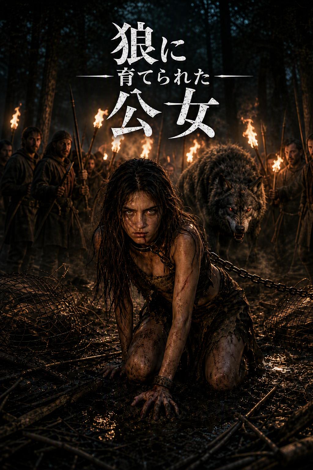 狼に育てられた公女