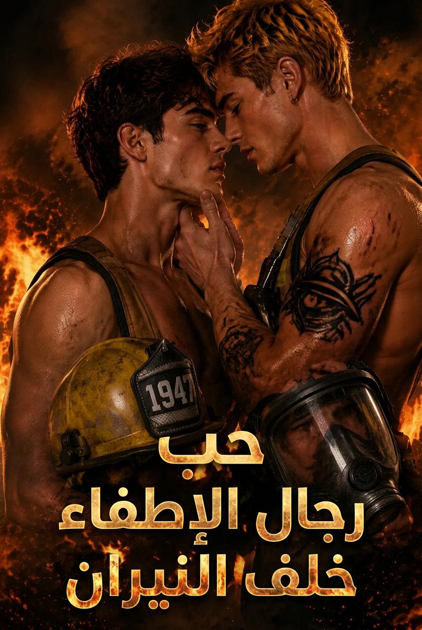 حب رجال الإطفاء خلف النيران
