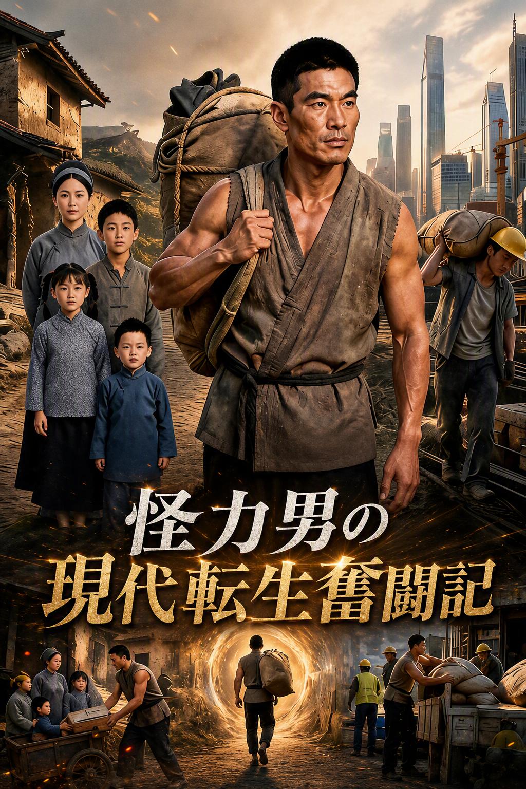 怪力男の現代転生奮闘記