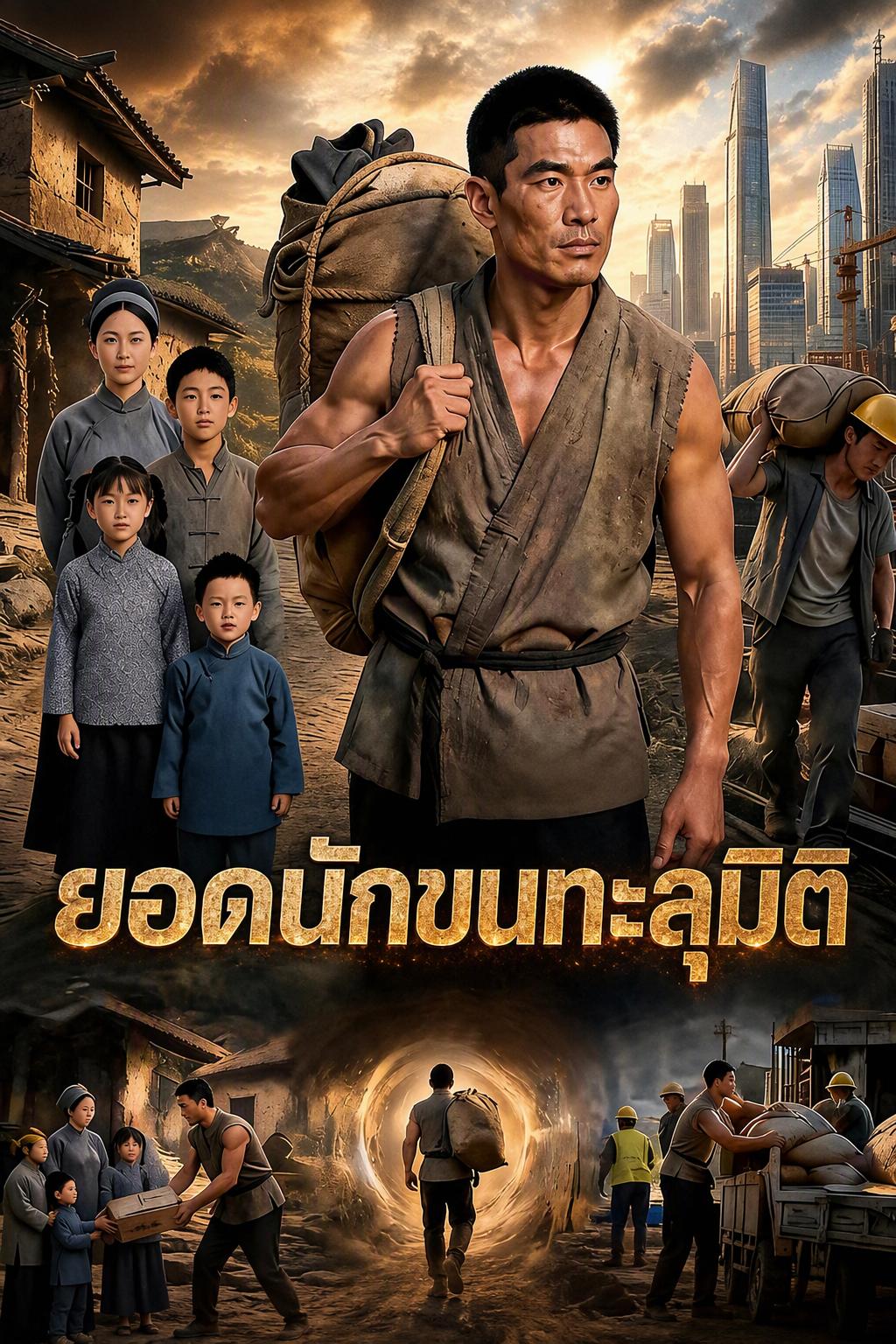 ชายพลังมหาศาลข้ามยุคทำงานหาเลี้ยงครอบครัว