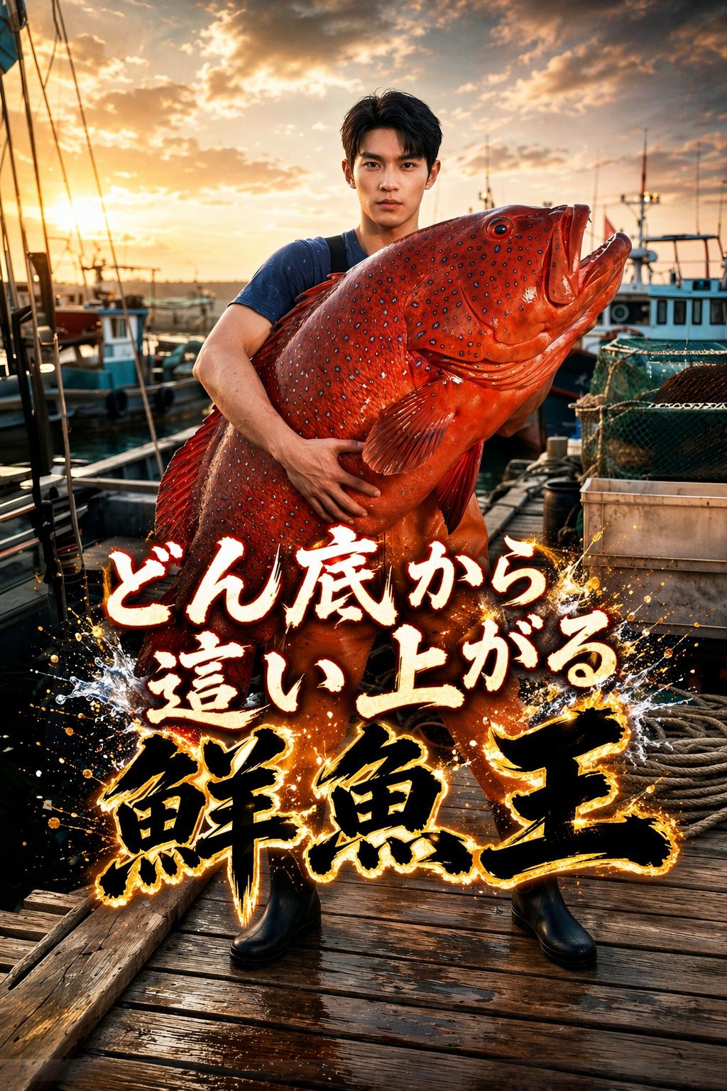 どん底から這い上がる鮮魚王