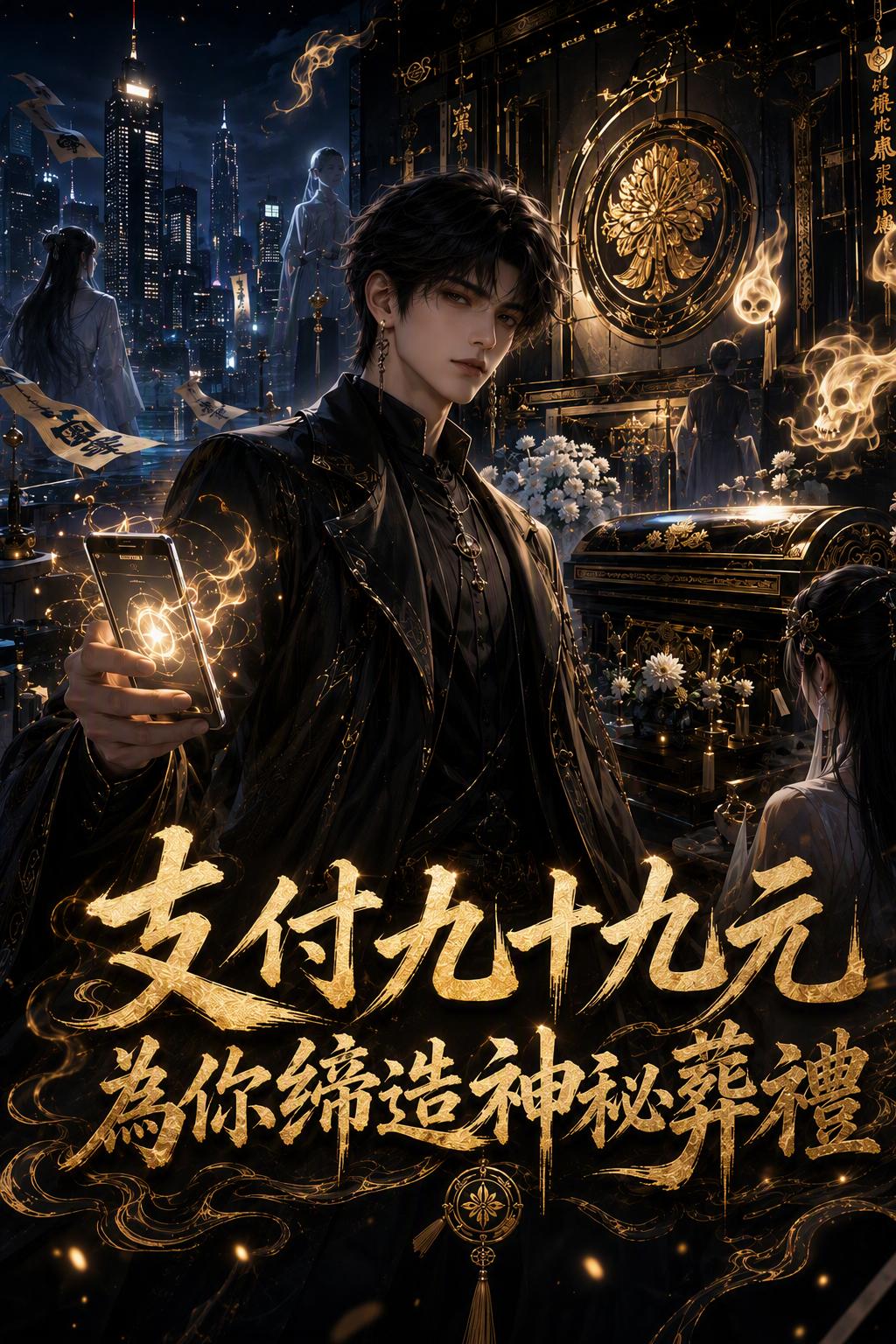 支付九十九元為你締造神祕葬禮