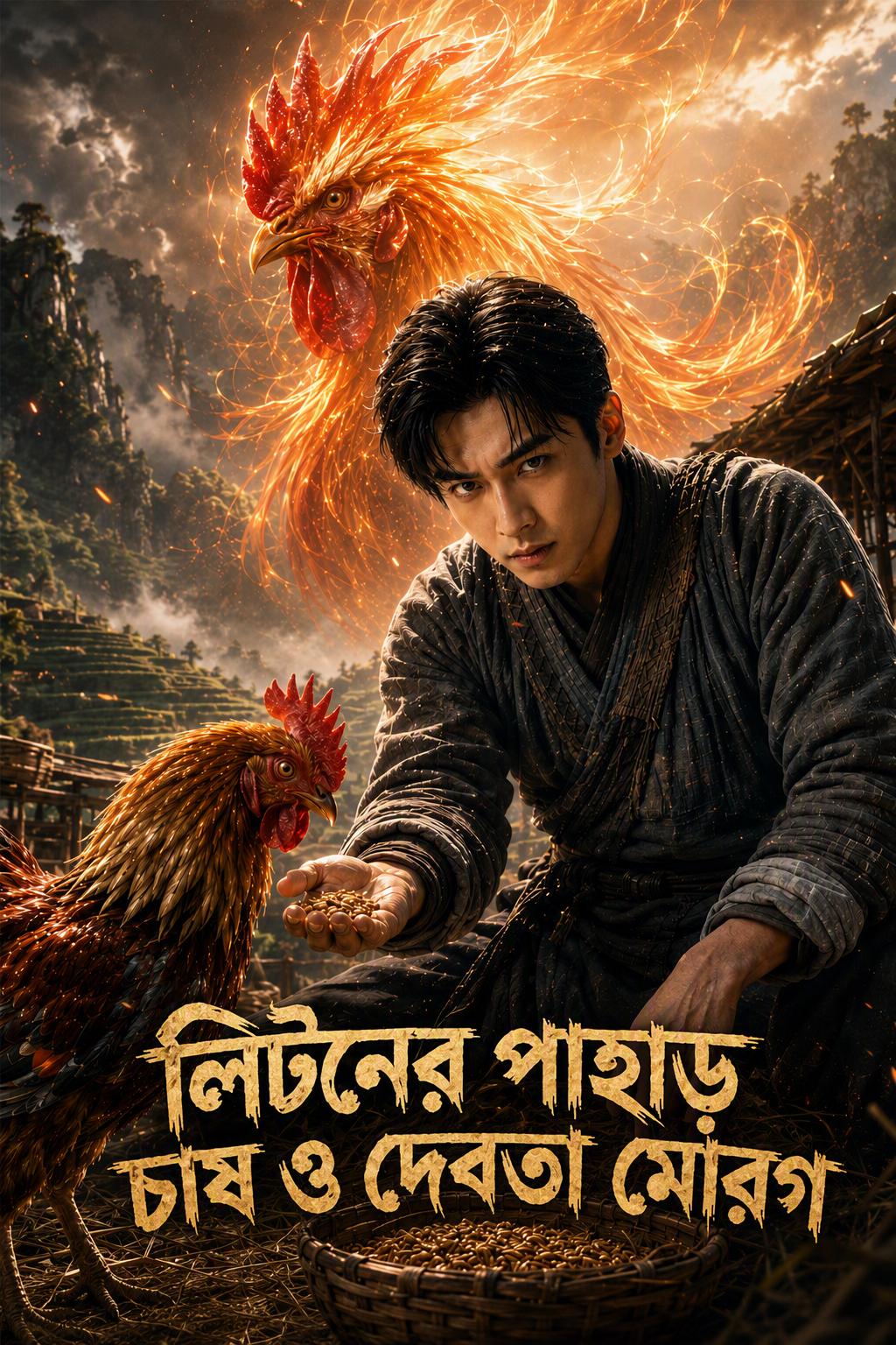 লিটনের পাহাড় চাষ ও দেবতা মোরগ