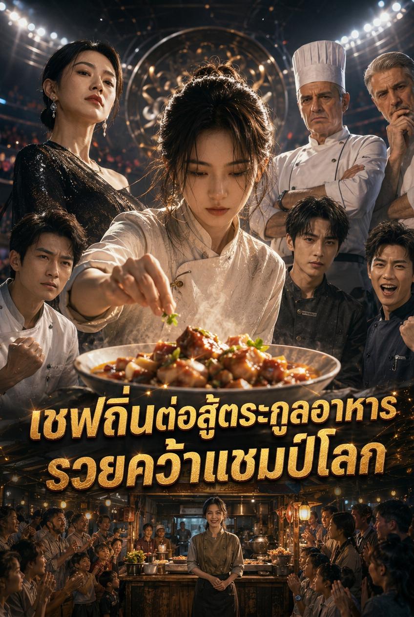 เชฟถิ่นต่อสู้ตระกูลอาหารรวยคว้าแชมป์โลก