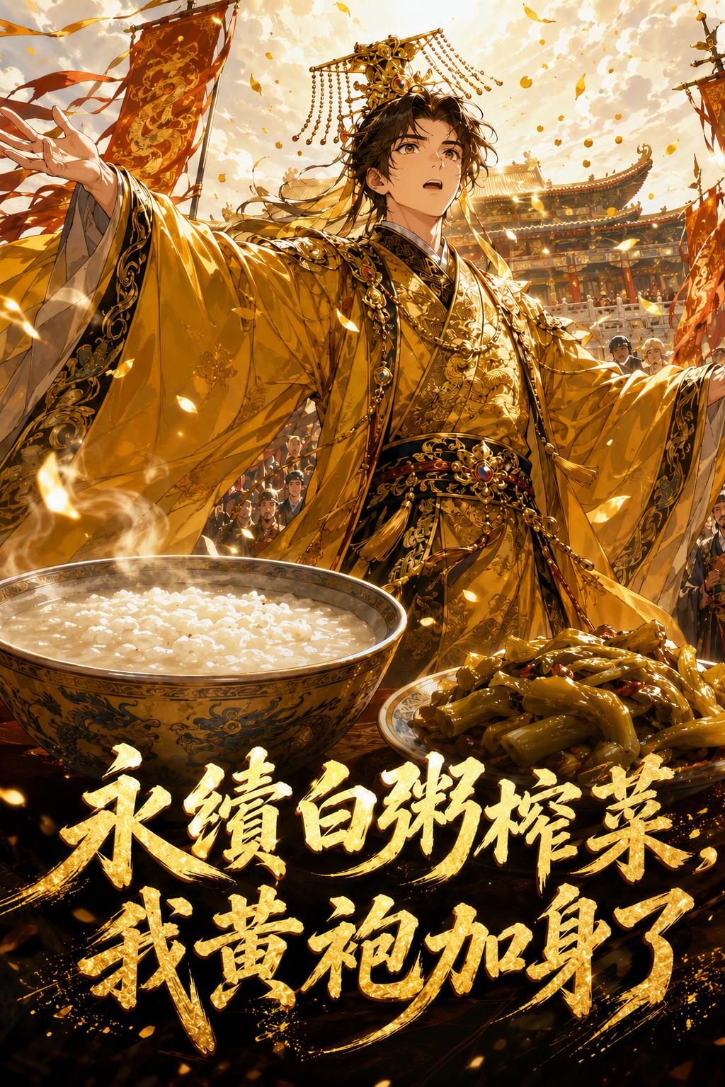 永續白粥榨菜，我黃袍加身了