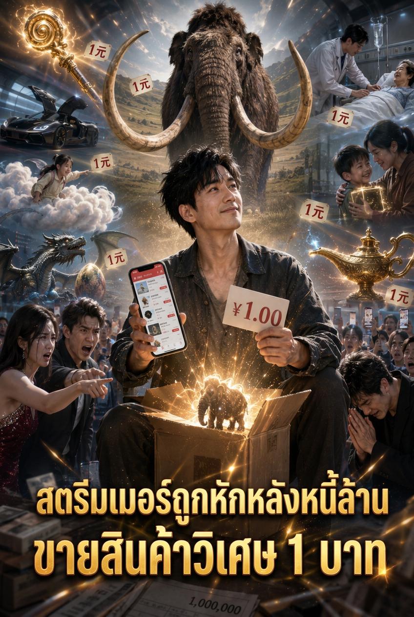 สตรีมเมอร์ถูกหักหลังหนี้ล้าน ขายสินค้าวิเศษ 1 บาท