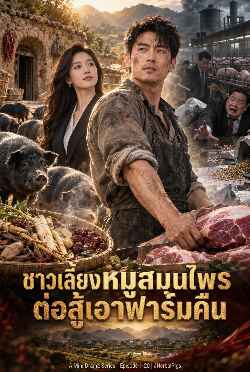 ชาวเลี้ยงหมูสมุนไพร ต่อสู้เอาฟาร์มคืน
