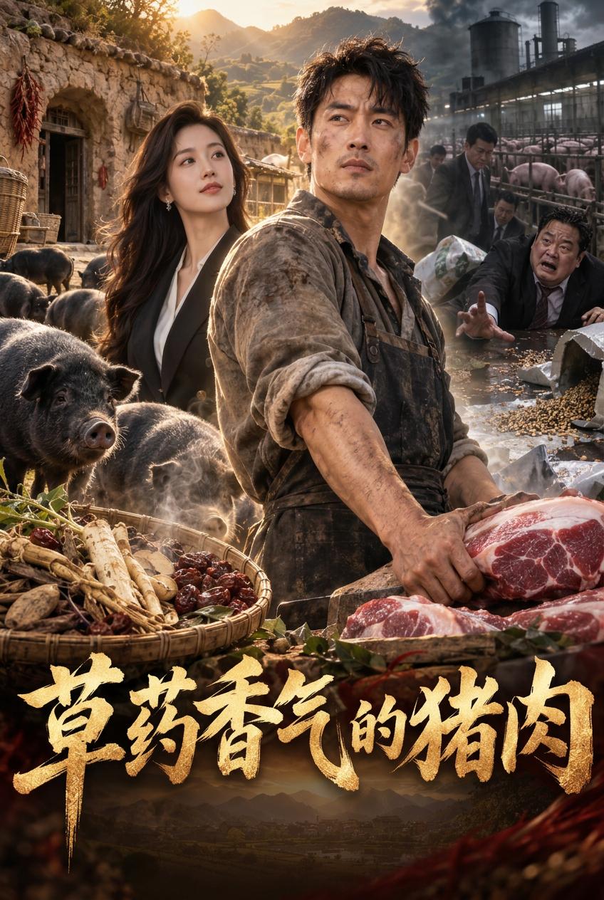 草藥香氣的豬肉