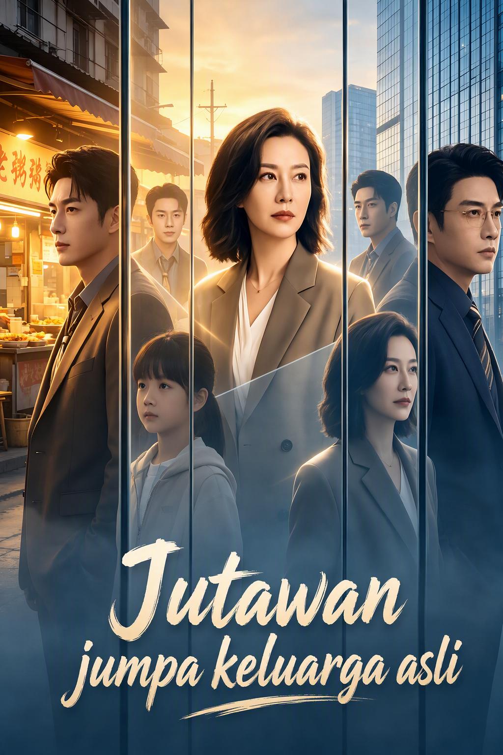 Jutawan jumpa keluarga asli