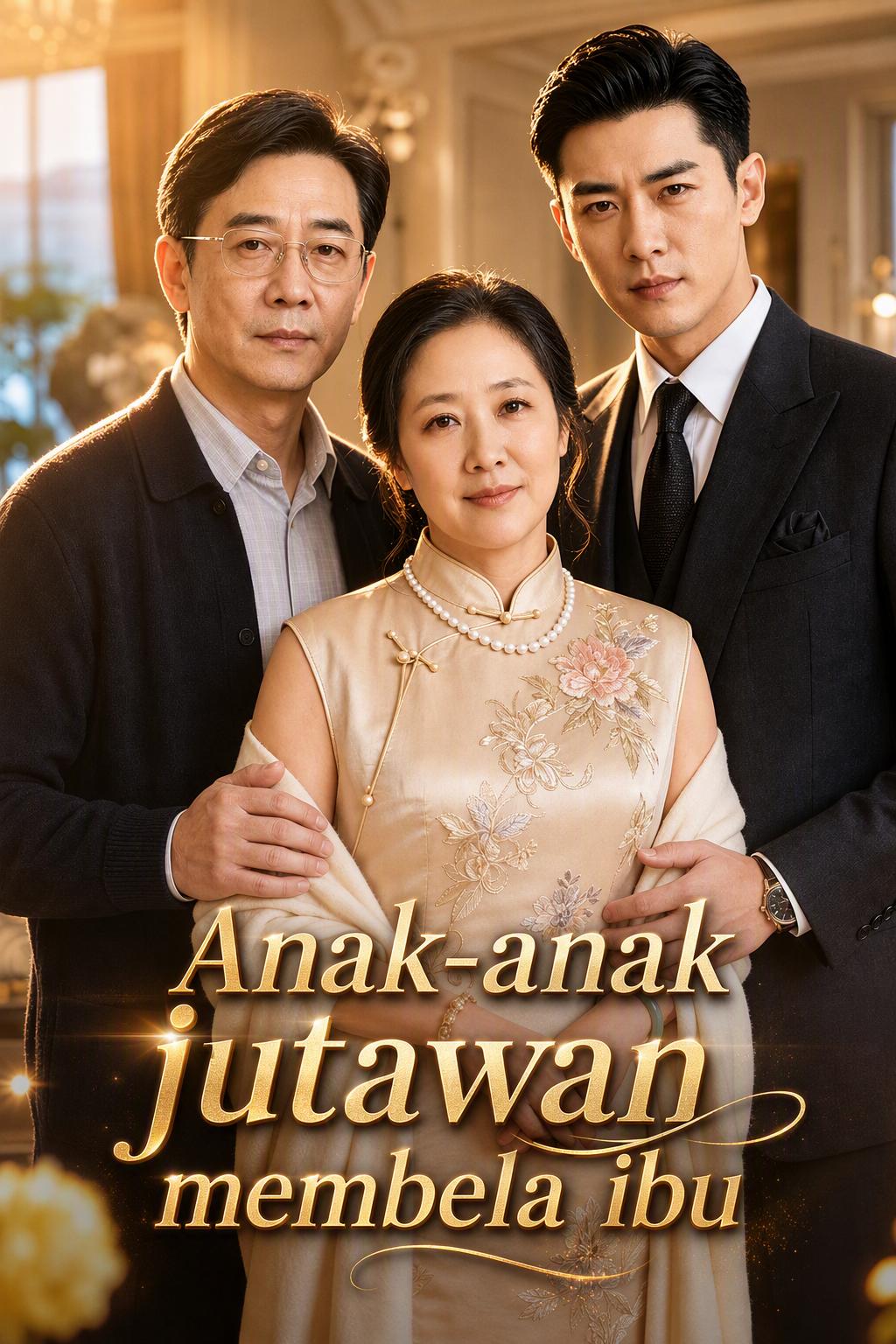 Anak-anak jutawan membela ibu