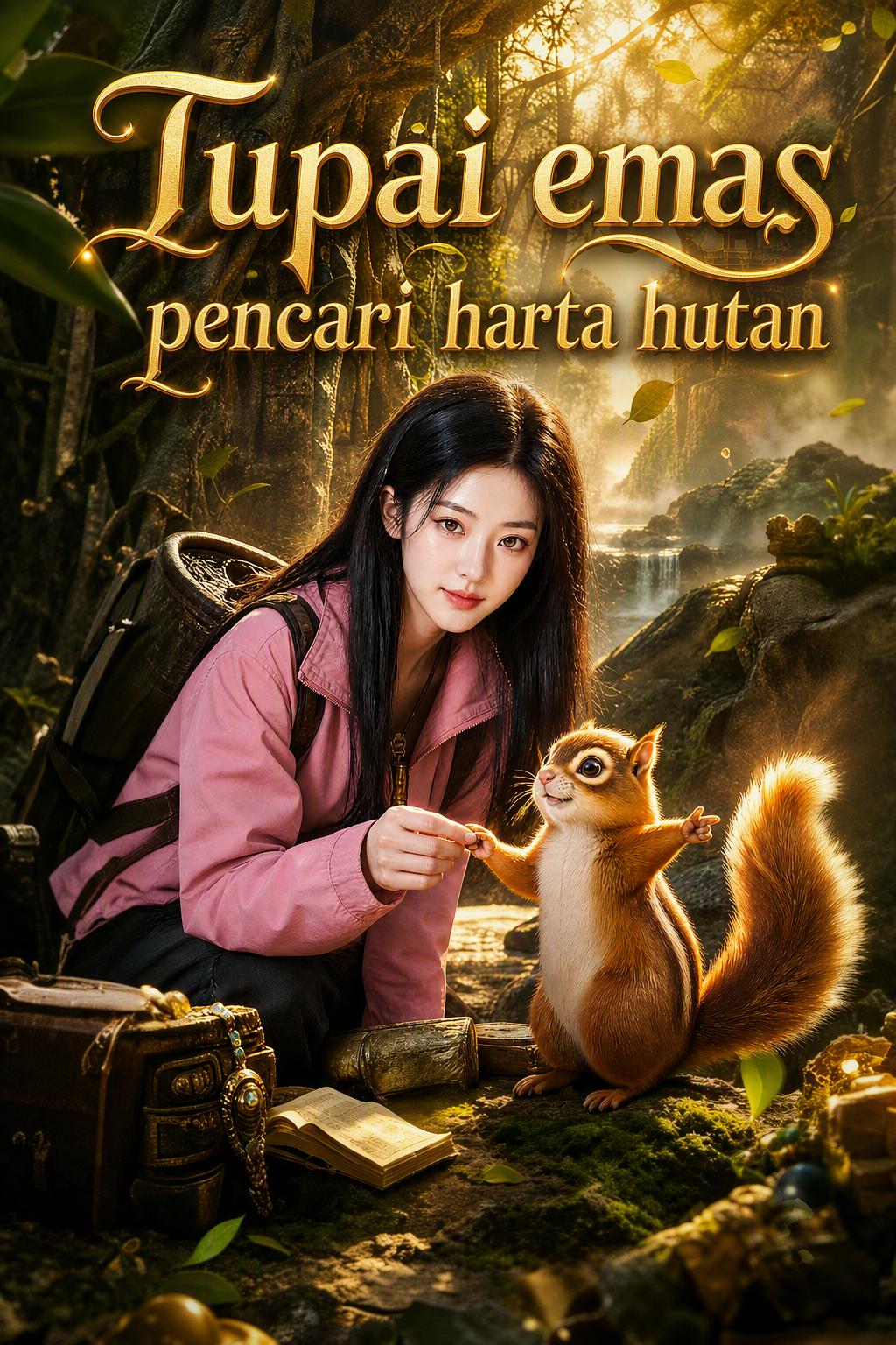 Tupai emas pencari harta hutan