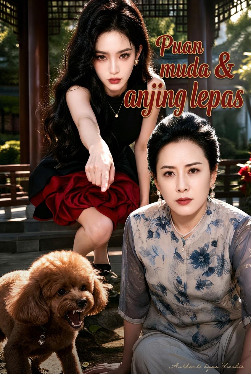 Puan muda & anjing lepas
